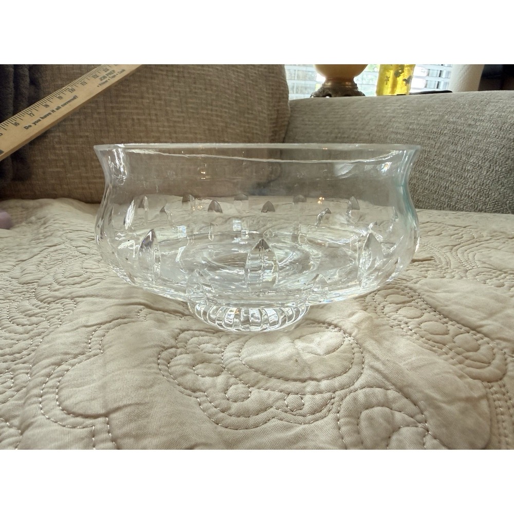 Waterford‎ Crystal Lismore 5" FOOTED BOWL Candy Dish Signed